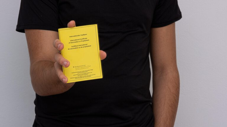 Impfstatus überprüfen – Impfpass mitbringen